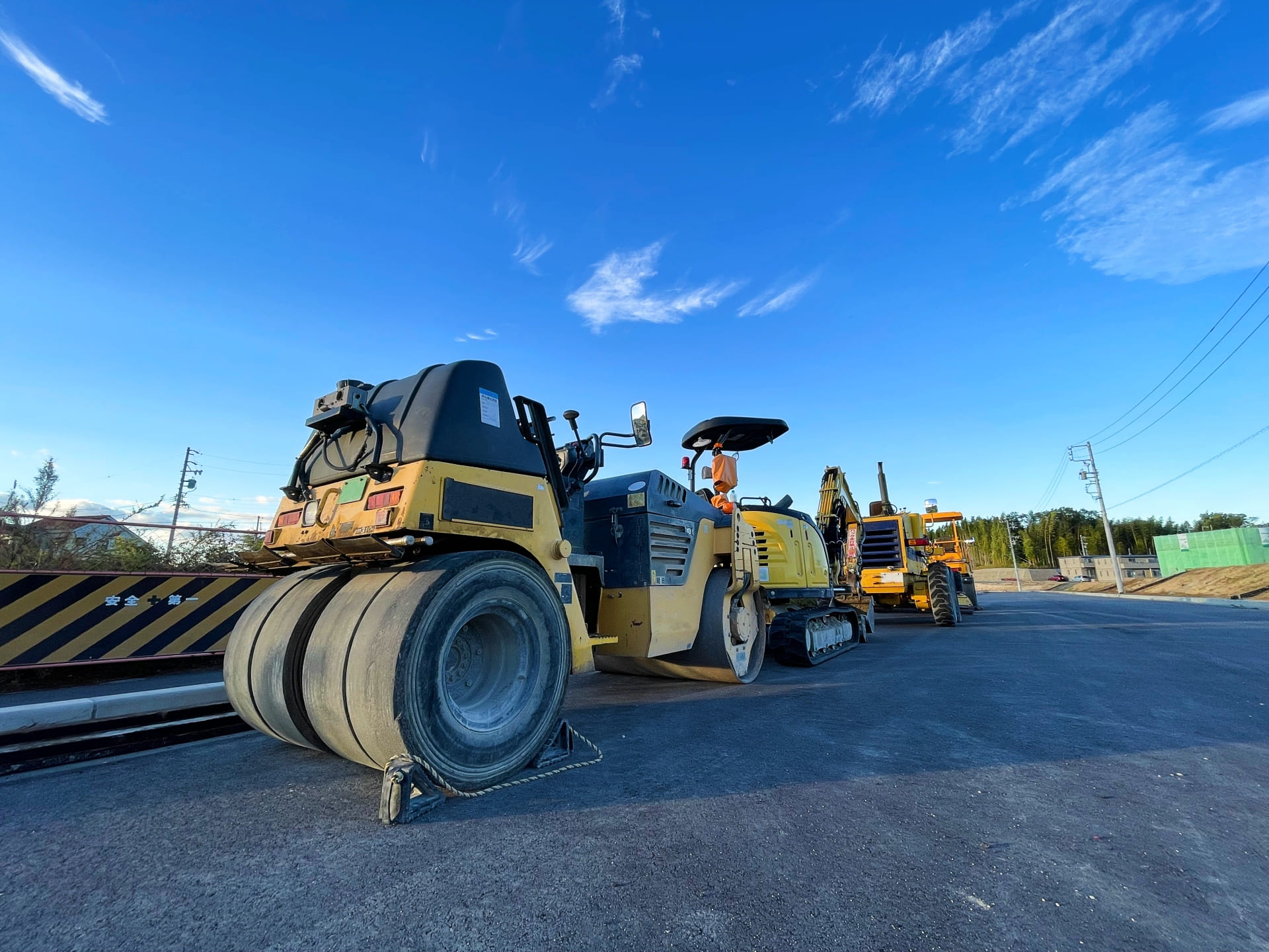 道路工事の画像