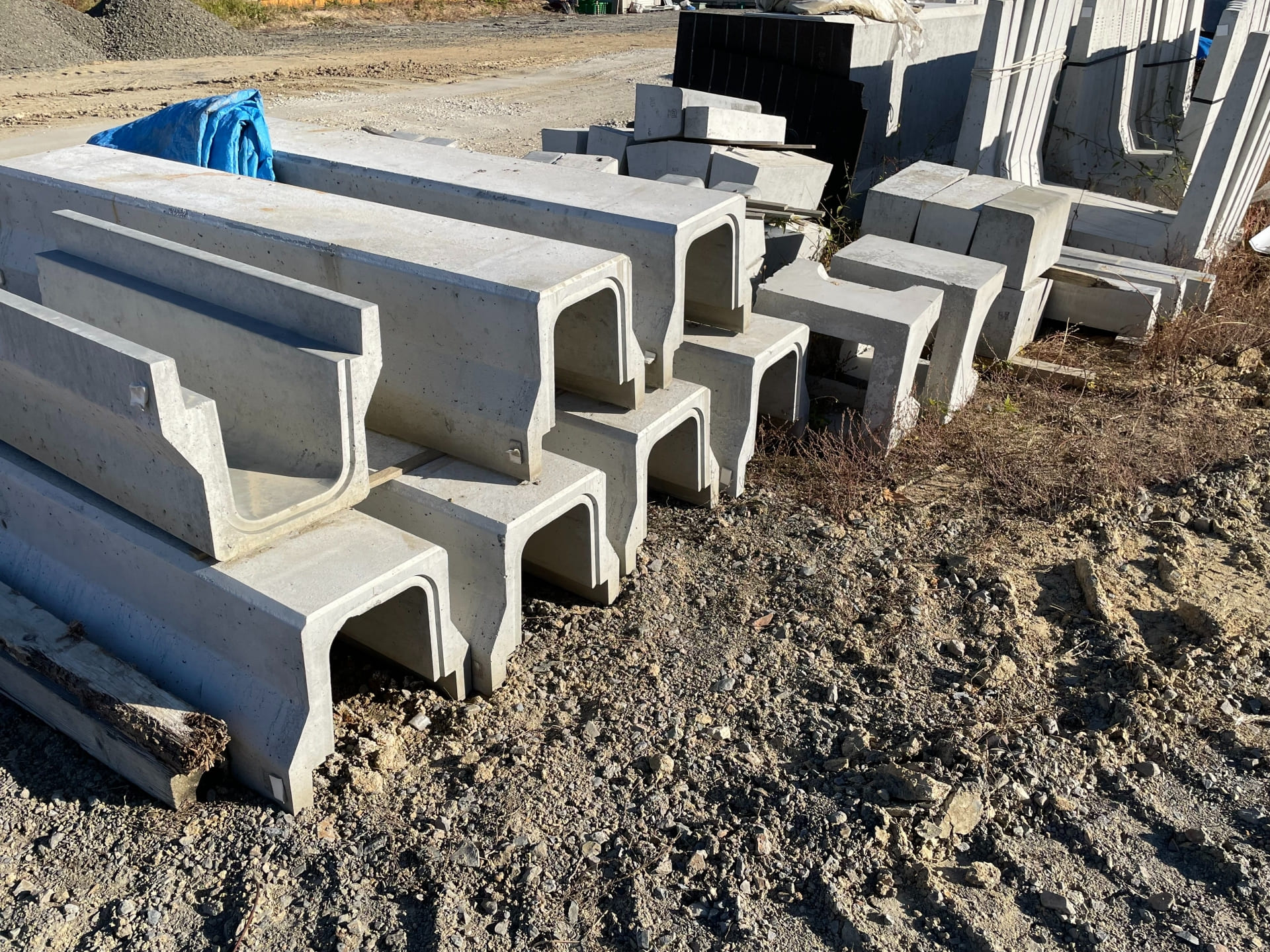 下水道工事の画像